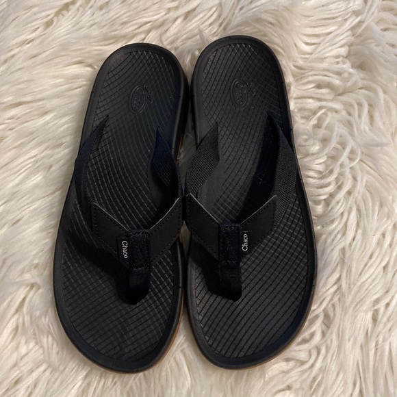 CHACO Sandals no size but measurements in photo look like size 8.5/9 black color - Picture 1 of 12
